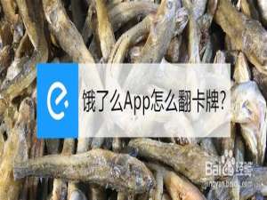 说说6饿了么App如何翻卡牌。