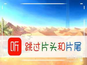 说说6喜马拉雅小说片头片尾怎么跳过。