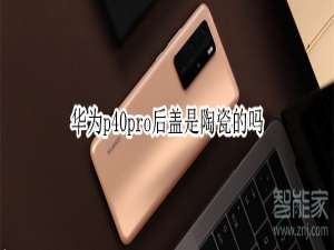 说说6华为p40pro后盖是什么材质。