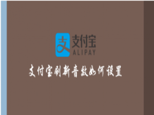 说说6支付宝怎么设置刷新音效。