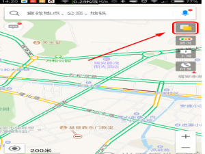 使用手机高德地图查看卫星地图的具体步骤。