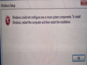 win101803更新升级190960%失败怎么办。