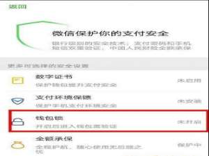 我来分享微信钱包锁的3个问题，用户须知