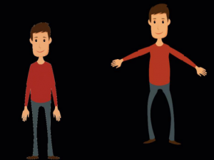 我来分享万彩骨骼大师如何让静态人物角色动起来。