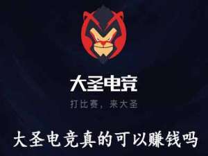 我来分享大圣电竞真的可以赚钱吗。