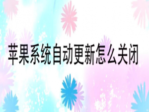 我来分享怎么关闭iPhone的自动更新功能。