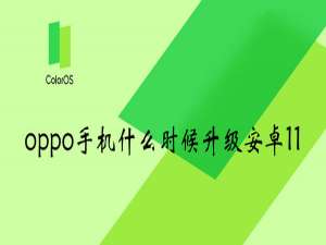 我来分享oppo手机什么时候升级安卓11。
