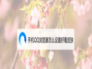 我来分享手机QQ浏览器如何设置好看皮肤。