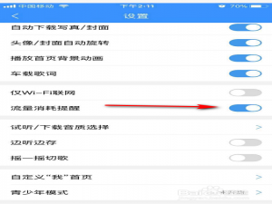 我来分享酷狗音乐怎么打开流量消耗提醒。