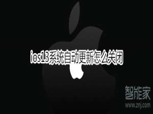 我来分享ios13系统自动更新如何关闭。