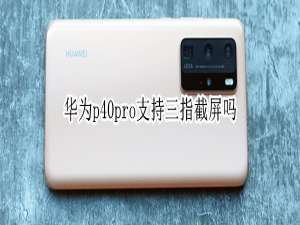 我来分享华为p40pro有三指截屏功能吗。