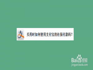 我来分享支付宝怎么用电子社保卡付款。