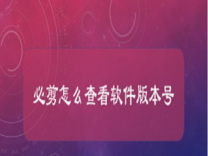 我来分享必剪版本号在哪看。