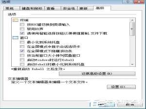 我来说说Xshell高级选项有哪些功能