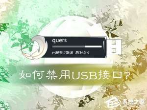我来说说如何禁用USB接口（如何解禁usb接口）