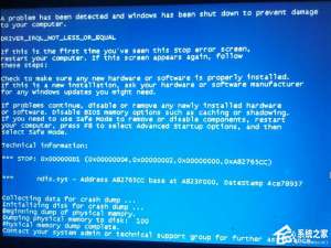 我来说说Windows7出现ndis.sys蓝屏怎么处理