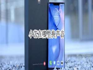 我来说说小艺在什么位置换声音。