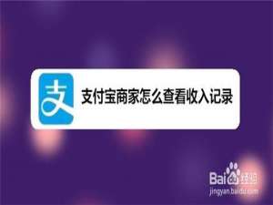 我来说说支付宝商家如何查看收入记录。