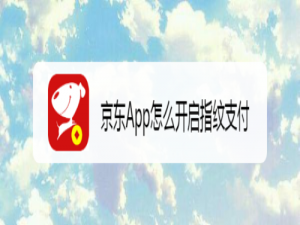 我来说说京东如何打开指纹支付。