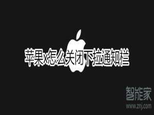 我来说说iphonex下拉通知栏怎么关闭。