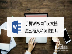 我来说说手机WPS文档怎么调整图片。
