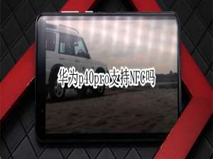 我来说说华为p40有没有NFC功能。