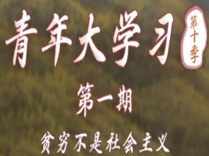 我来说说青年大学习第十季第一期标答及完成截图我来说说。