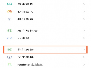 我来说说真我x7pro至尊版如何取消系统自动更新。