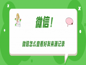 微信好友来源在哪里查看。