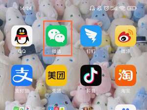 微信长按图标怎么没有扫一扫。