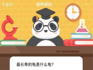 小编教你最长寿的龟是什么龟。