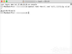 小编教你苹果电脑MAC地址修改的方法（苹果电脑怎么修改mac地址）