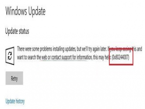 小编教你Win10更新错误0x80244007如何解决
