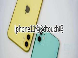 小编教你iphone11支持3dtouch吗。