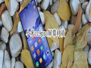 小编教你小米cc9pro屏幕是什么材质。