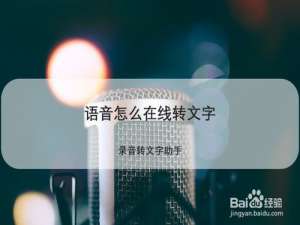 小编教你语音如何在线转文字。