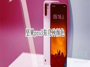 小编教你坚果pro3有多少种颜色。