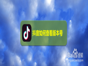 小编教你抖音怎么查看版本号。