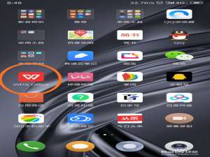 小编教你手机WPS怎样查找文档里的关键词。