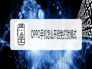 小编教你OPPO手机免打扰模式在哪设置。