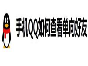 小编教你手机QQ怎么查看单向好友。