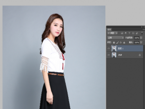 用PS色彩范围抠人物发丝，包会