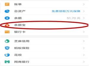支付宝余额的钱怎么转到余额宝。