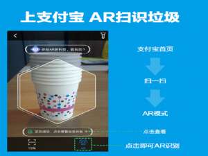 支付宝扫一扫，轻松搞定垃圾分类