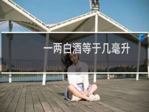 一两白酒等于几毫升