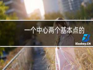 一个中心两个基本点的关系