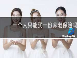 一个人只能买一份养老保险吗