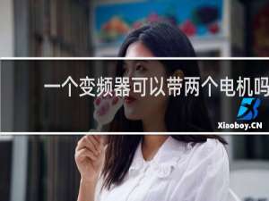 一个变频器可以带两个电机吗
