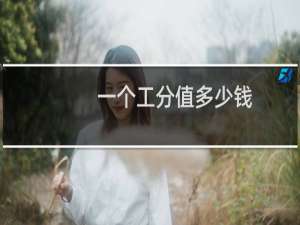 一个工分值多少钱