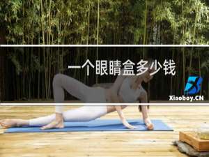 一个眼睛盒多少钱